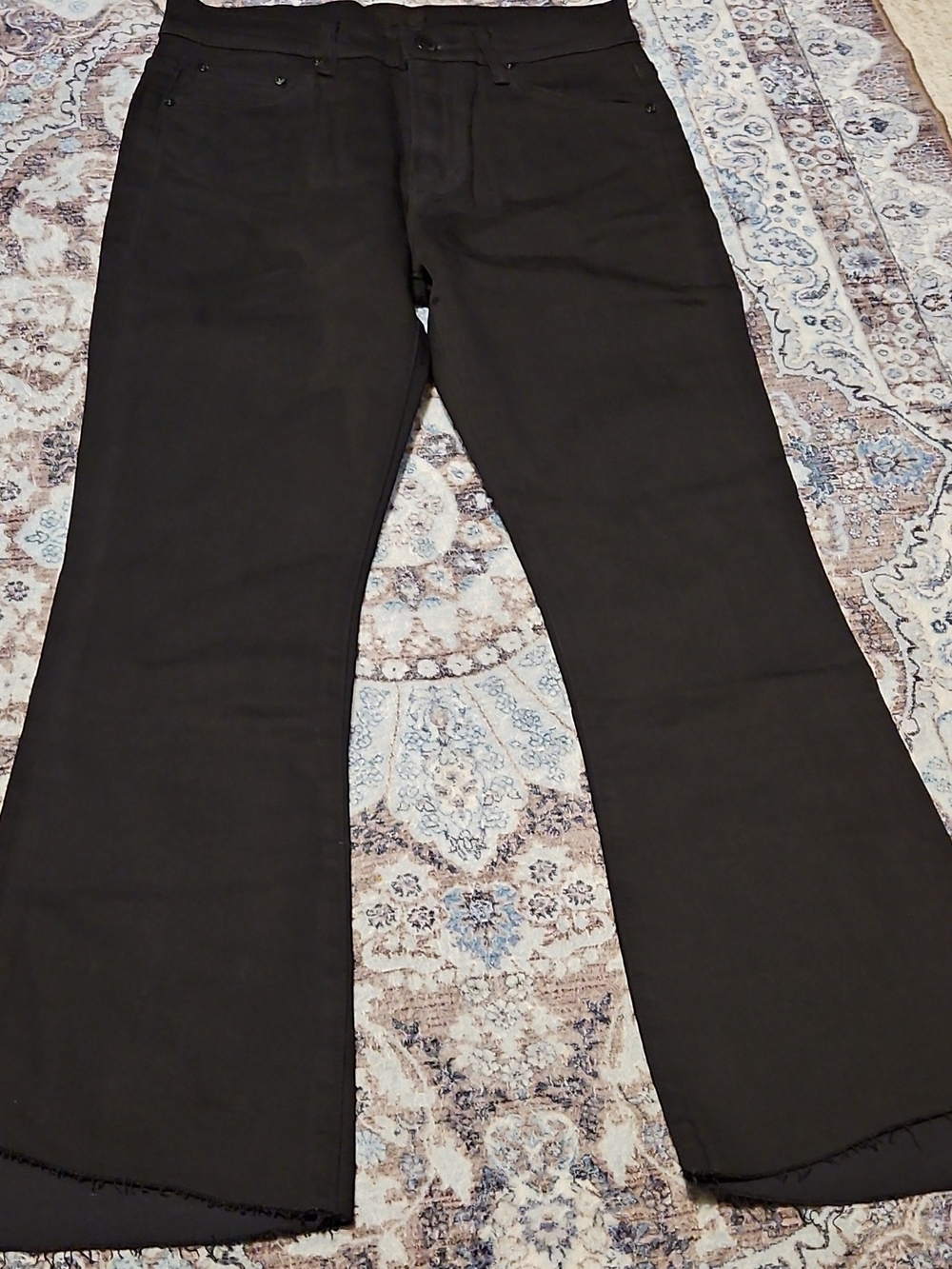 ​MOTHER The Insider Crop Step Fray Jeans Speed Racer Size 27